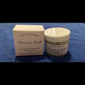 Earth harbor mermaid milk facial cream. Vegan